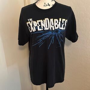 The Expendables Black Graphic Shirt